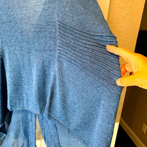 Nic + Zoe Teal Cardigan - Picture 6 of 6